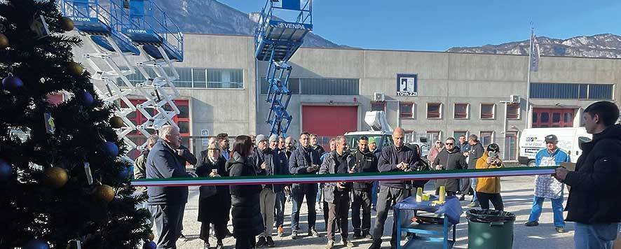 INAUGURATA LA FILIALE VENPA DI LAVIS, TRENTO